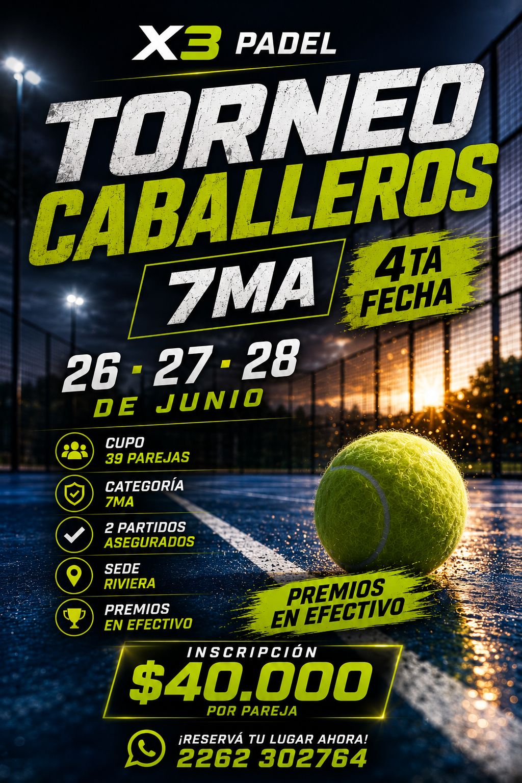 X3TP-RIVIERA 7MA Cuarta Fecha