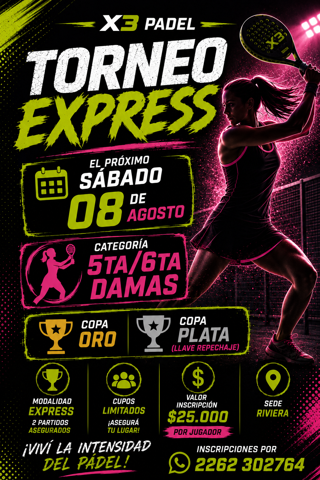 DAMAS 5TA/6TA EXPRESS X3-RIVIERA