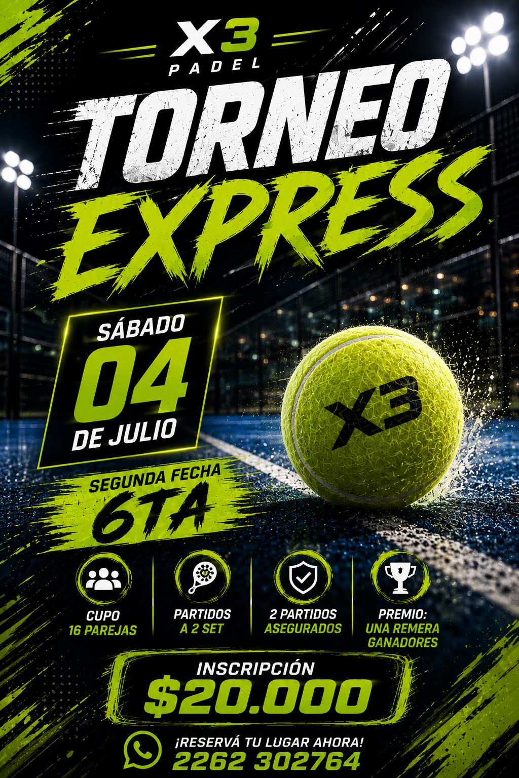 6ta EXPRESS X3-RIVIERA Segunda Fecha