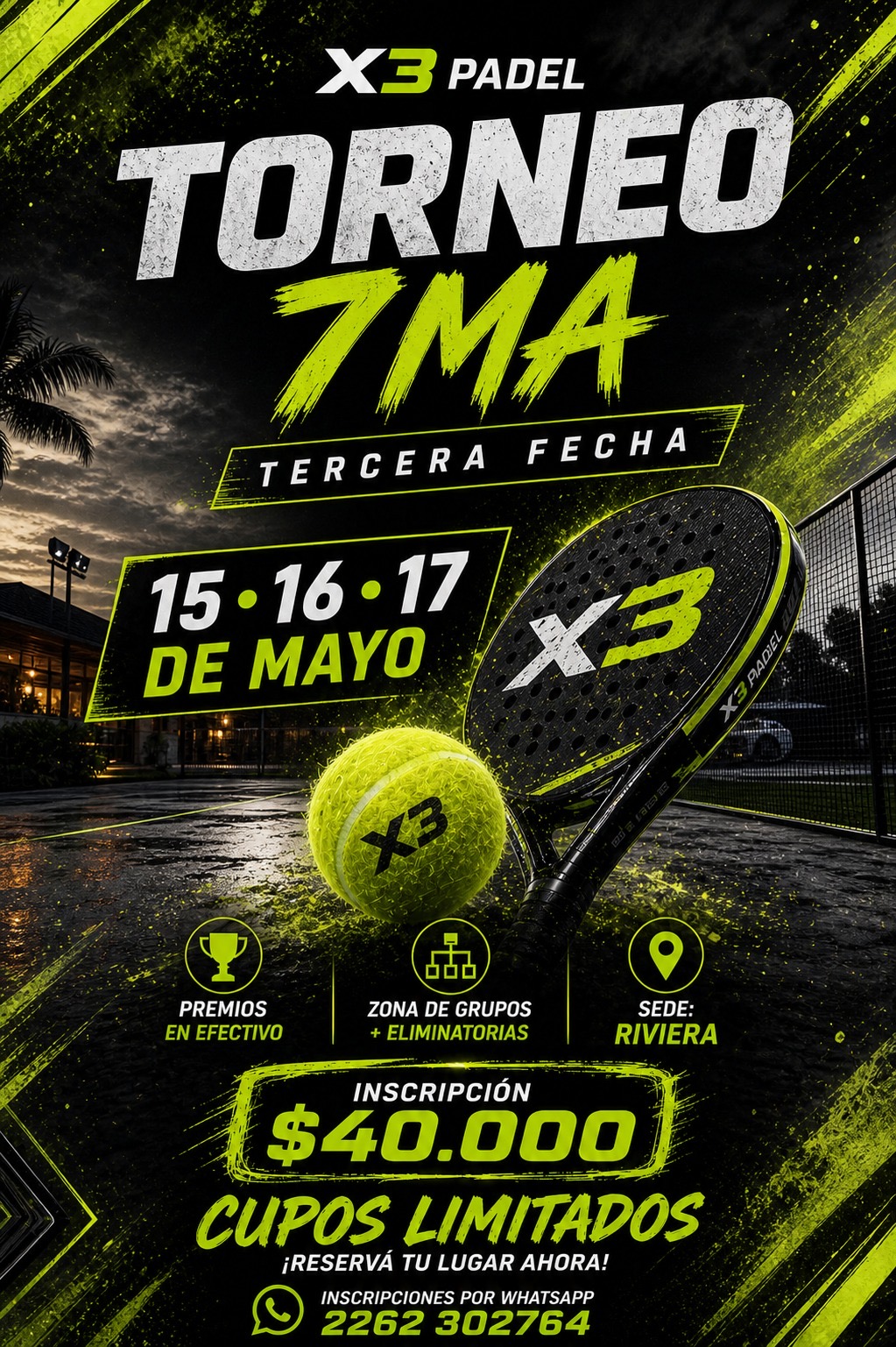 X3TP-RIVIERA 7MA Tercera fecha