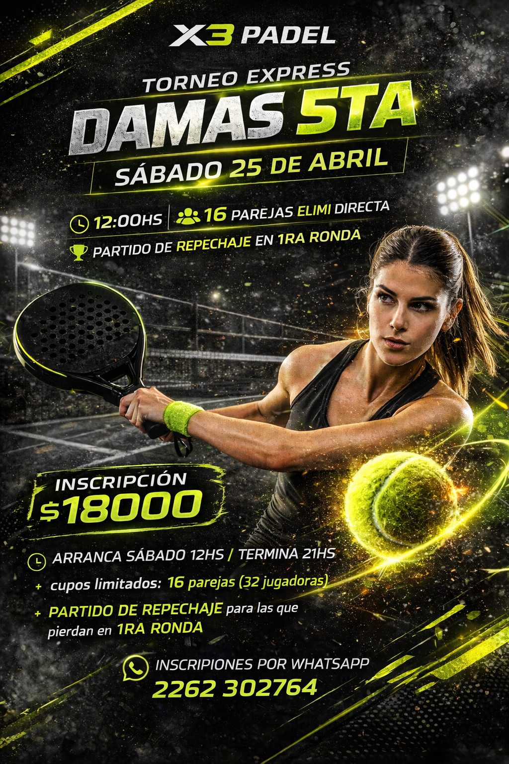 5TA DAMAS EXPRESS X3-RIVIERA Primera Fecha